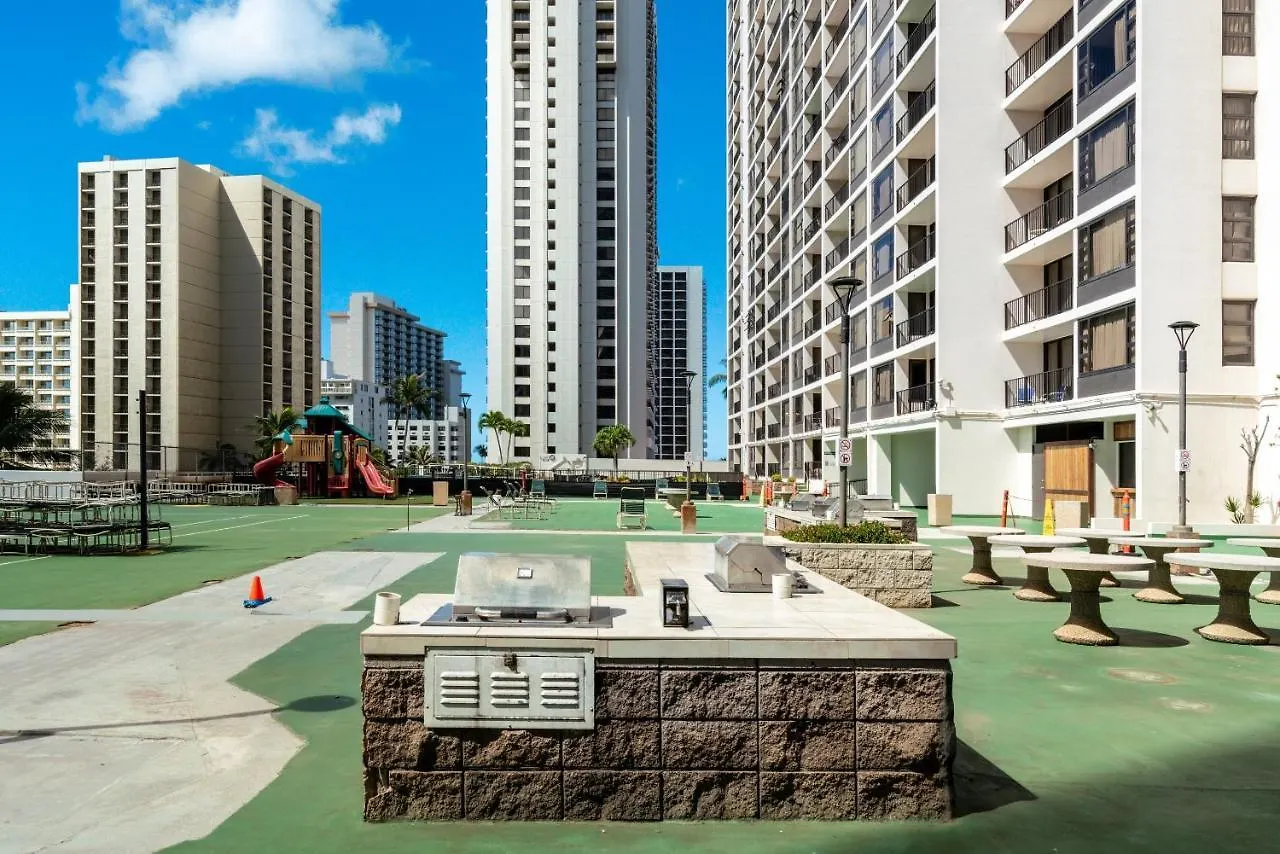 Light & Airy Waikiki Condo With Private Lanai Condo 호놀룰루